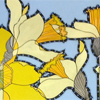 Stained Glass Series: Daffodils - Andrea Insoll