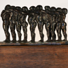 Detail from Snake Dance In Bronze - Leslie Punter
